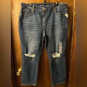 Old navy mid rise boyfriend jeans